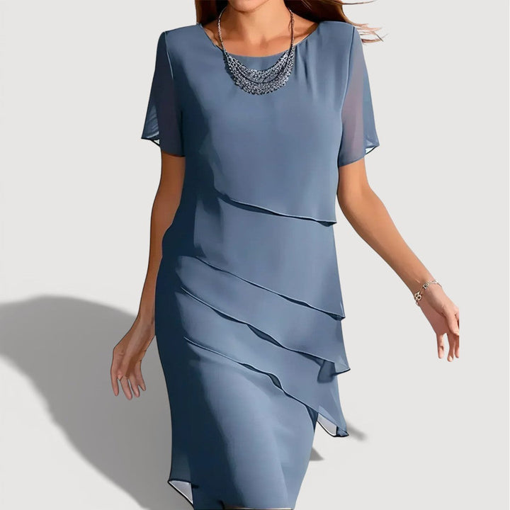 Pamela – Layered Midi Dress