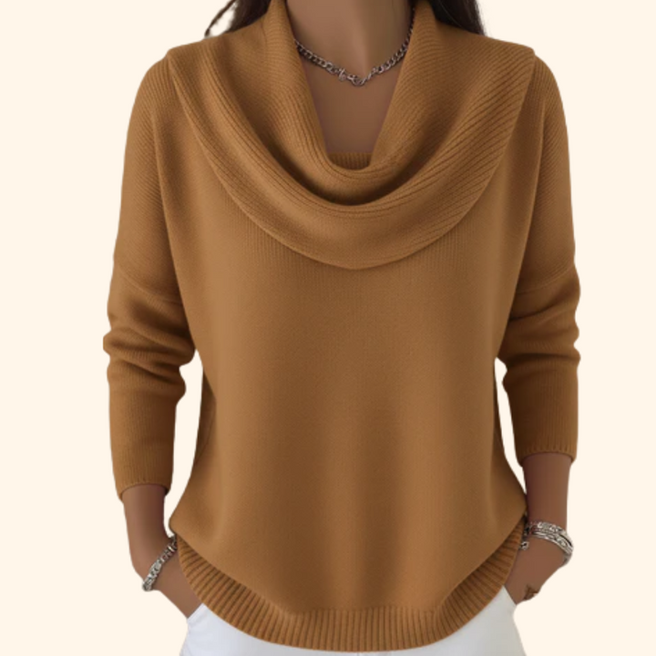 Leona – Collared Sweater