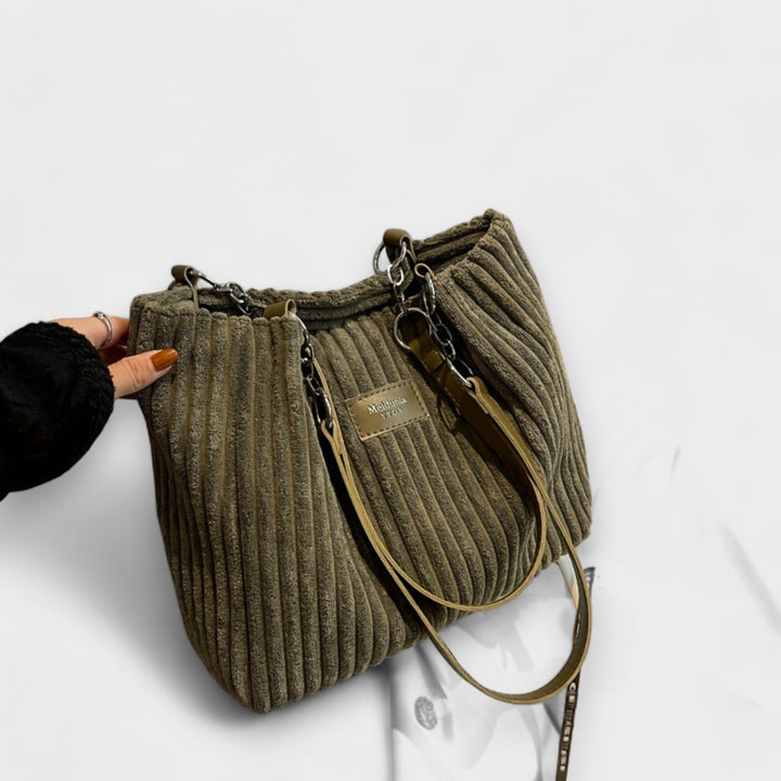 Pamela – Soft Cord Shoulder Bag