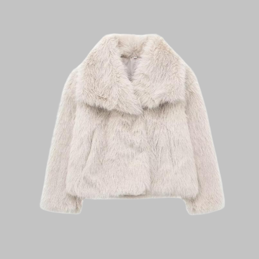Anthea – Casual Long Sleeve Button Front Hooded Coat