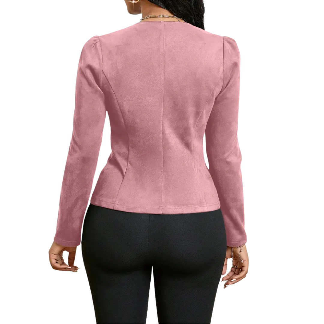 Camille – Fitted Double-Breasted Blazer Jacket