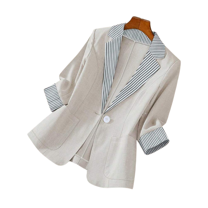 Ethel – Classic Long Sleeve Blazer Coat