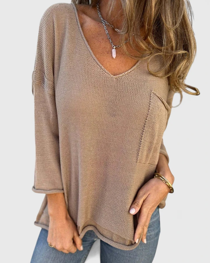 Zara – Cosy Relaxed Top