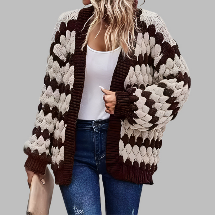 Isobel – Casual Long Sleeve Drop Shoulder Cardigan