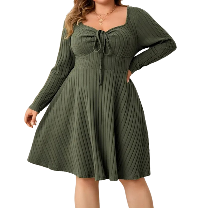 Helen – Modern Tie Detail Long Sleeve Shirt