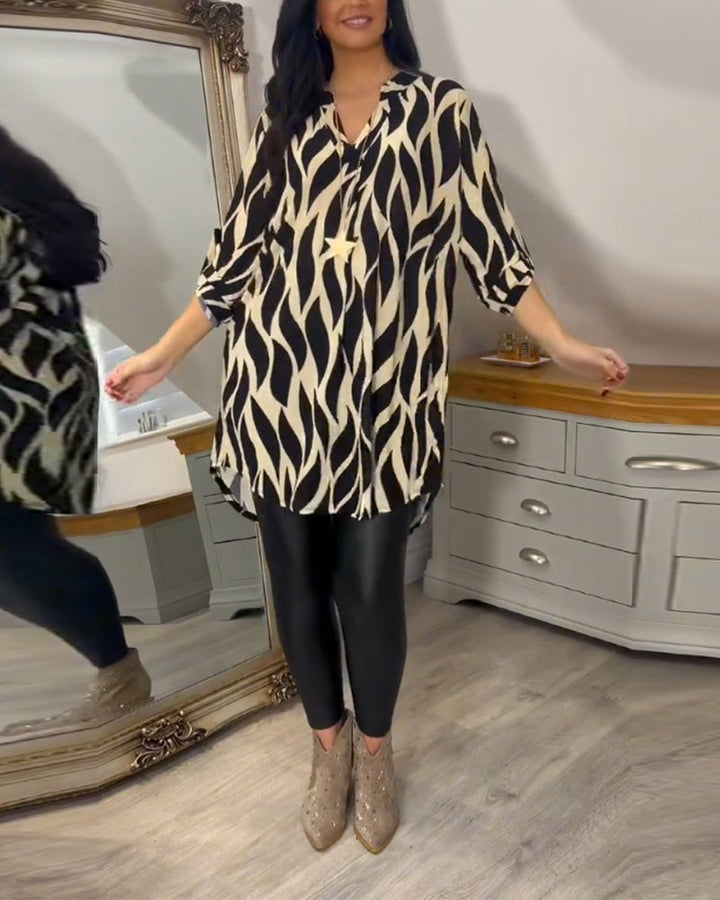 Alexandra – Printed Loose Fit Top