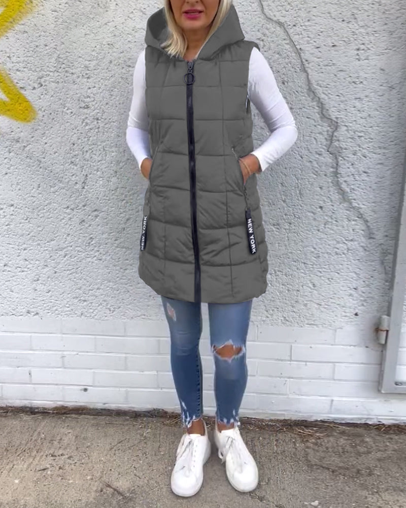 Celeste – Sleeveless Puffer Jacket