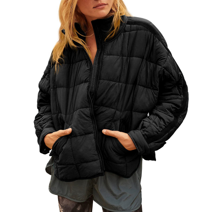 Gemma – Lightweight Compact Zip Puffer Jacket