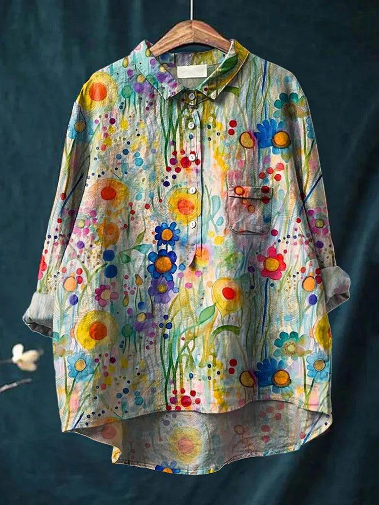 Claudine – Serene Art Shirt