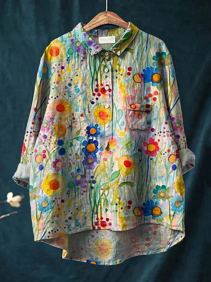 Claudine – Serene Art Shirt