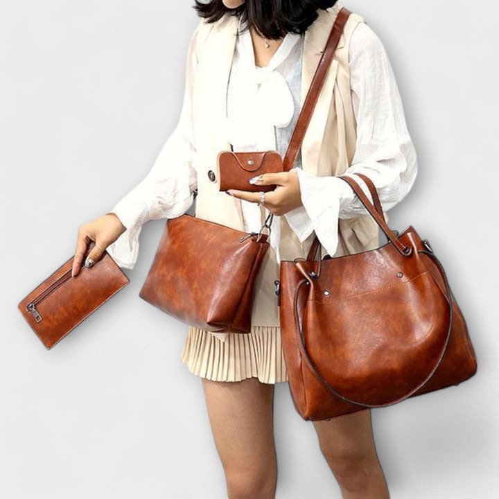 Henrietta – Vintage Four-Piece Bag Set