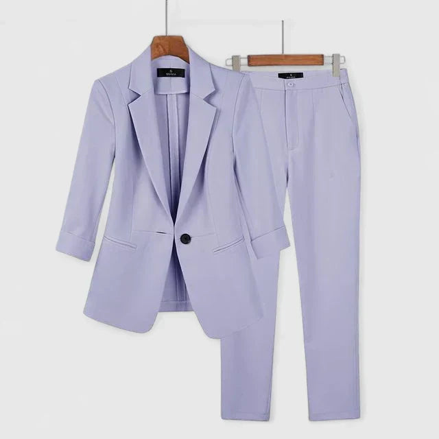 Joan – Sophisticated Blazer Suit Set