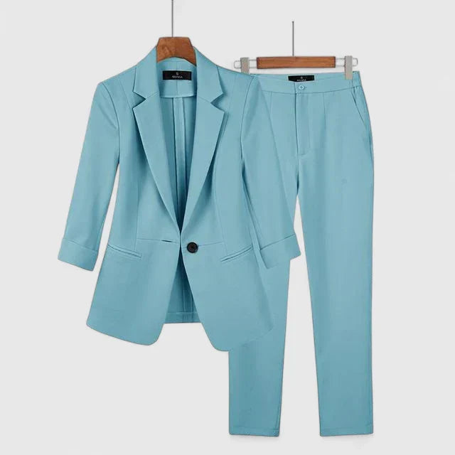 Joan – Sophisticated Blazer Suit Set