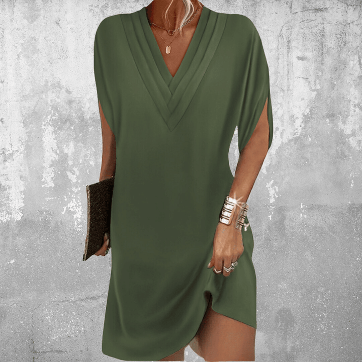 Amelia – Elegant Tummy Covering Dress