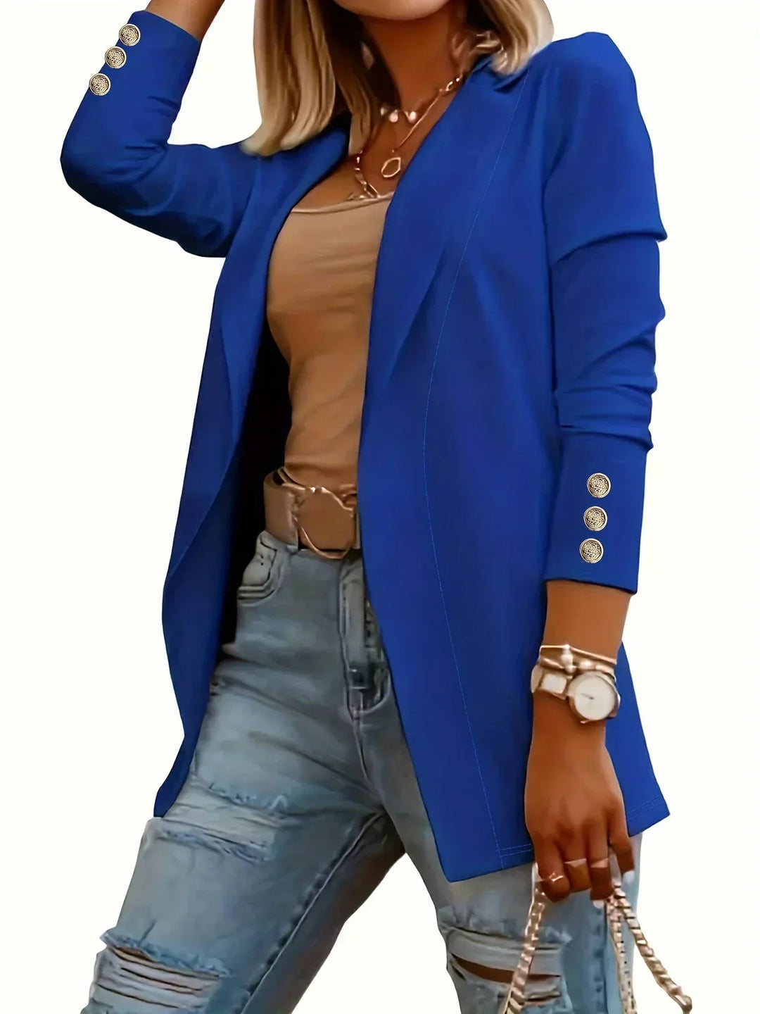 Teresa – Classic Leather Moto Jacket
