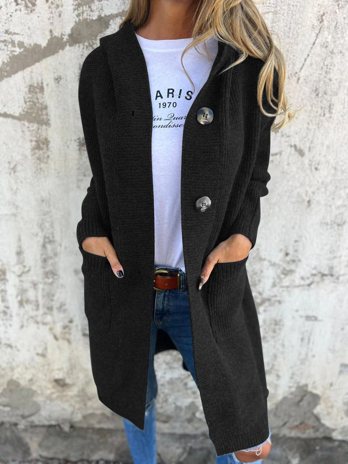 Veronica – Chic Long Knit Cardigan