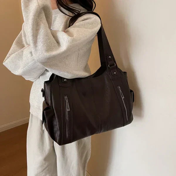 Sally – Classic Leather Tote Bag