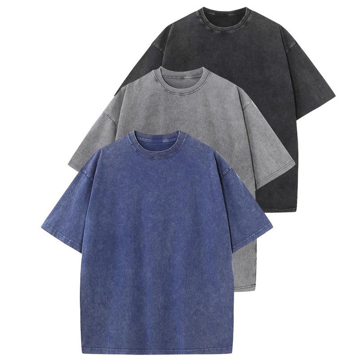 Hollie – Casual Crew Neck Loose Fit T-Shirt 3-Pack