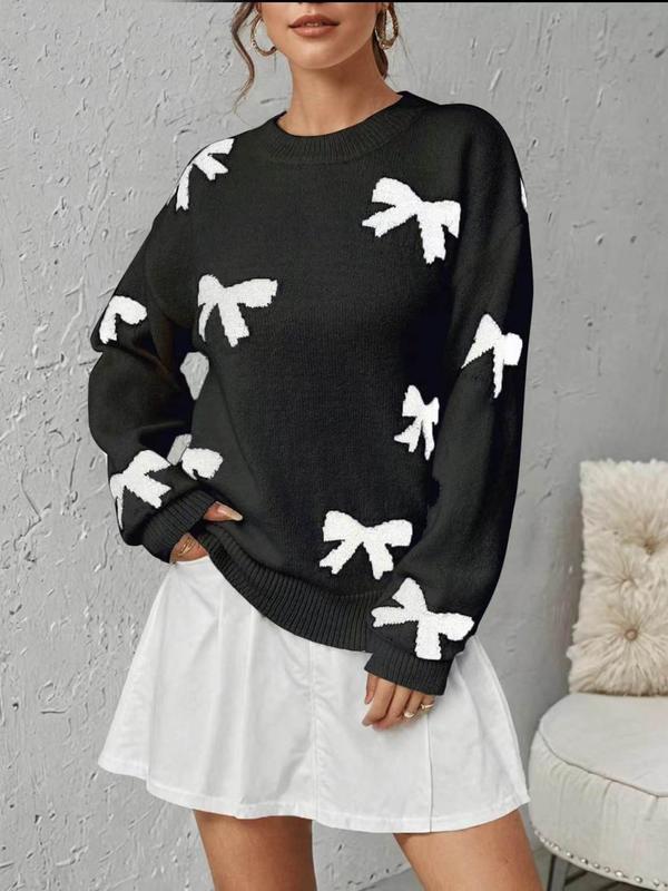Jill – Casual Long Sleeve Round Neck Sweater