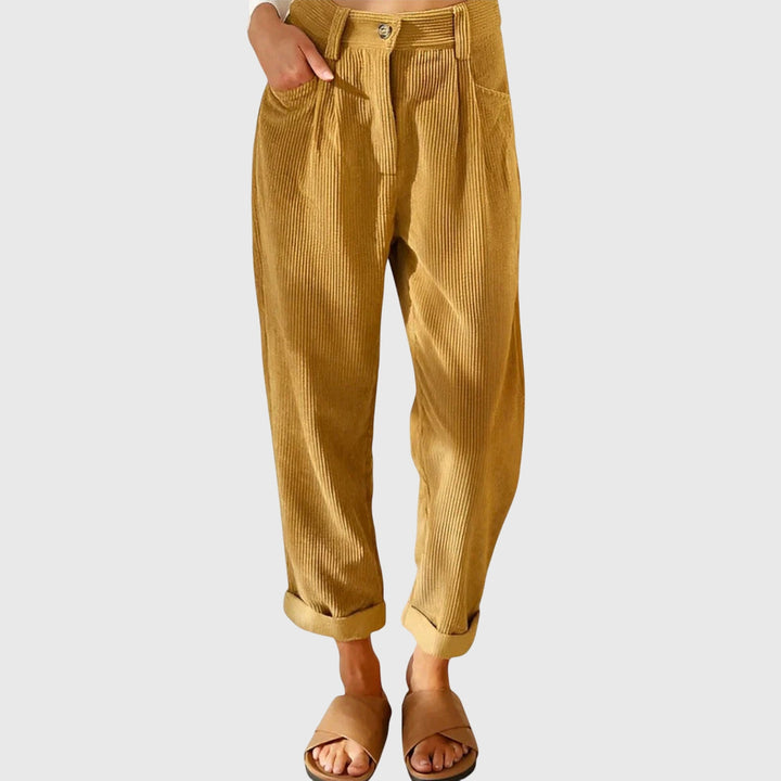Zelpha – Modern Cord Pants