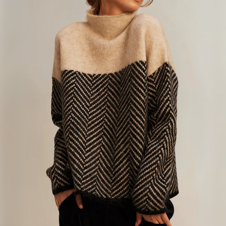 Norah – Cotton Turtleneck Sweater