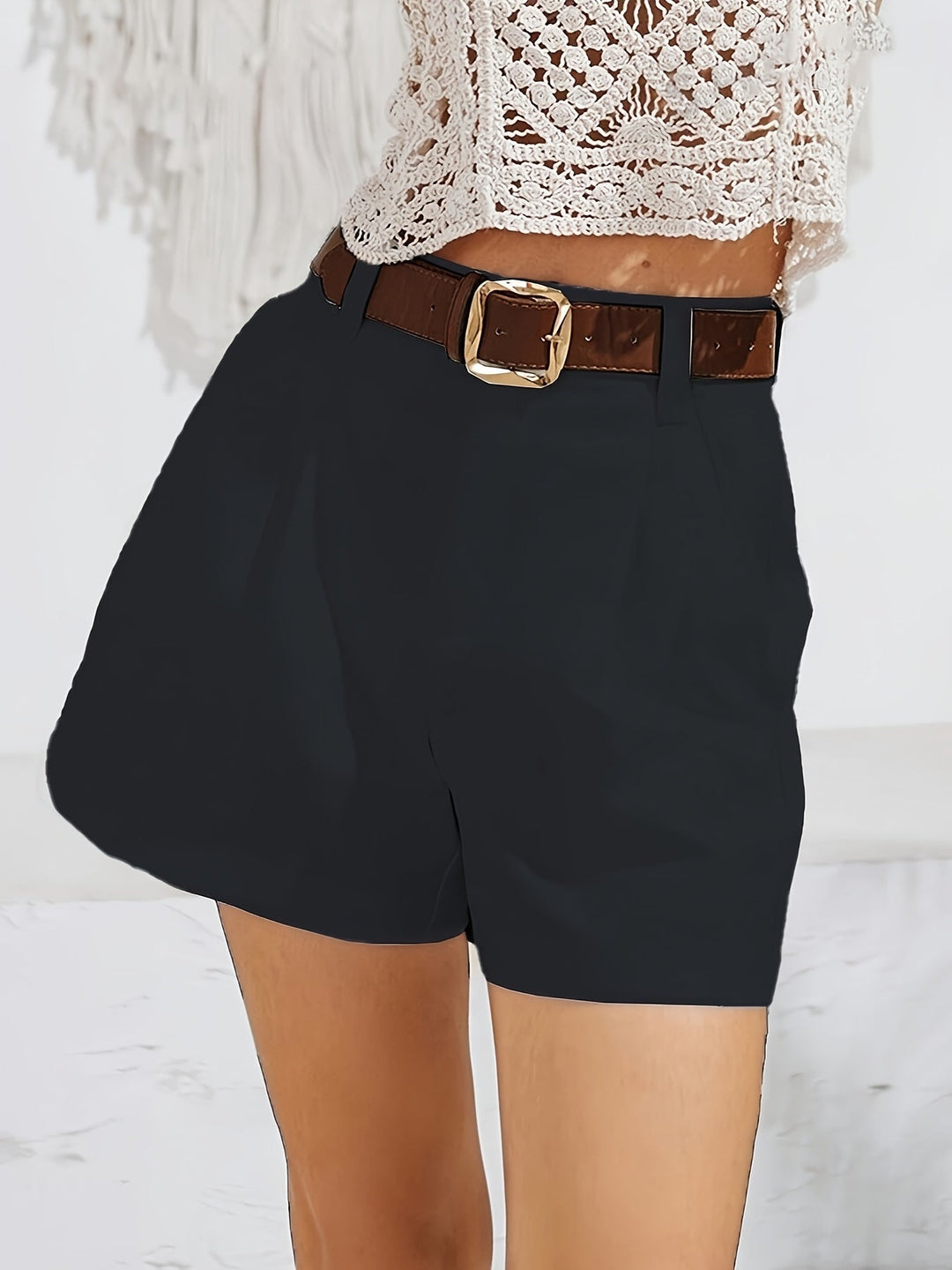 Deirdre – Chic High-Waist Shorts
