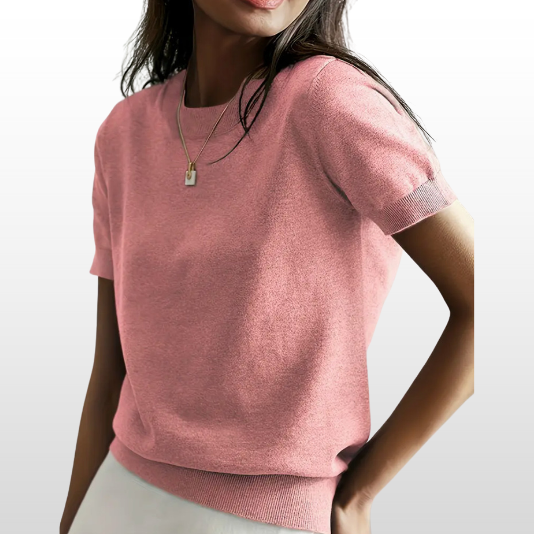 Lucy – Cotton Loose-Fitting Blouse