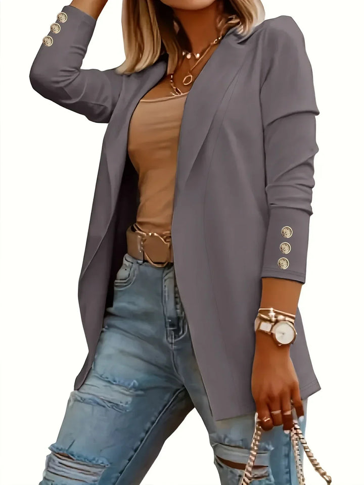 Teresa – Classic Leather Moto Jacket