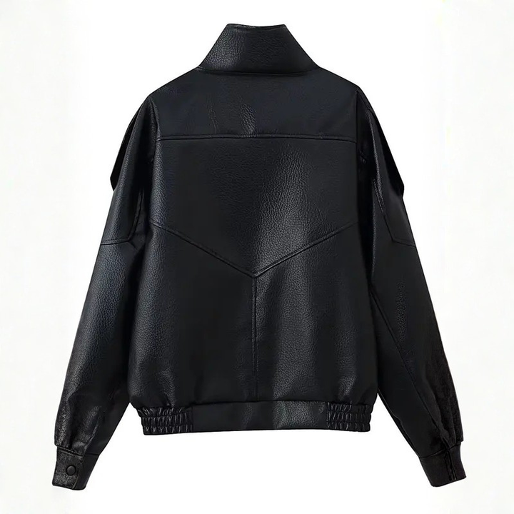 Alice – Fuzzy Warm Half-Zip Cropped Fleece Pullover
