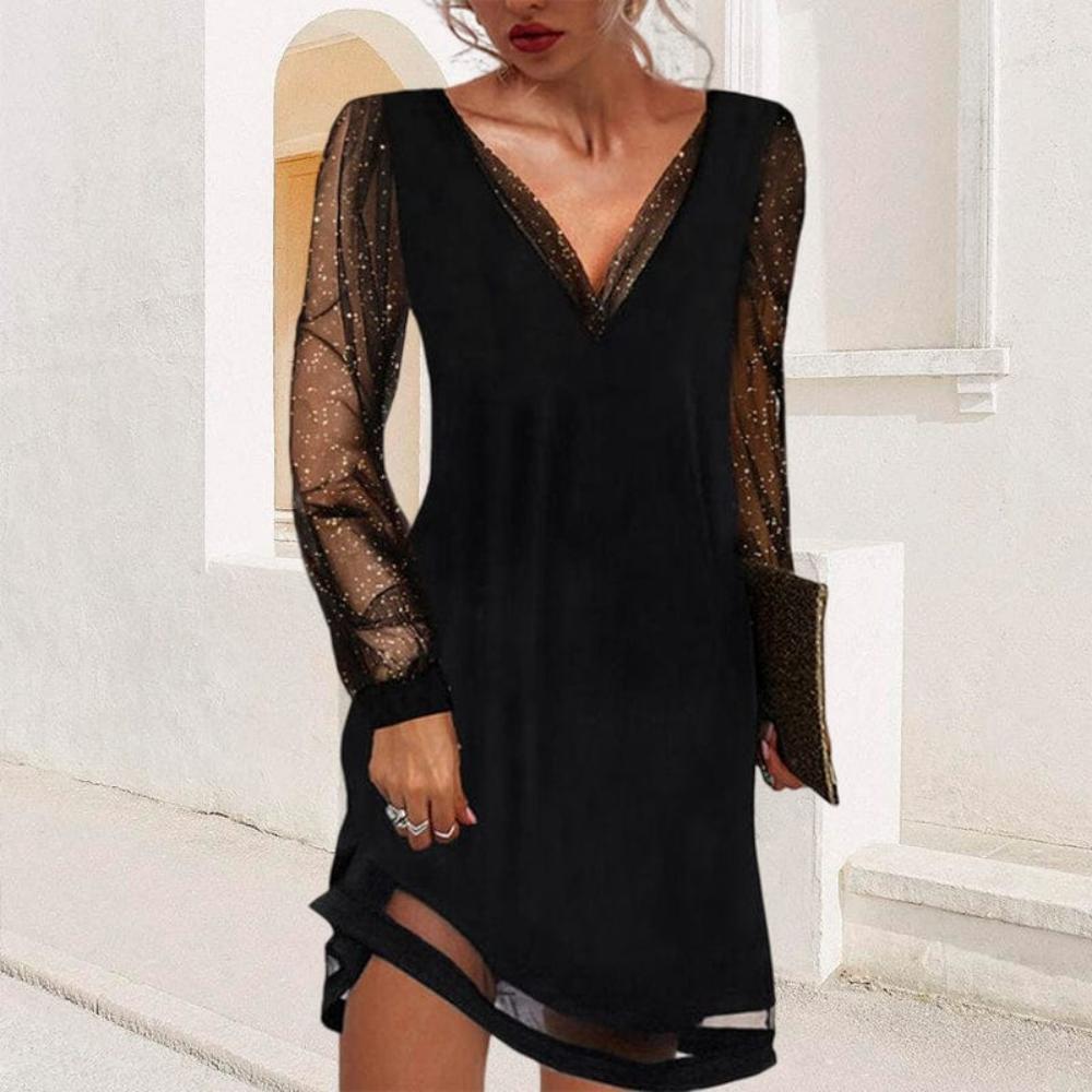 Jean – Elegant Mermaid Hem Long Sleeve Bodycon Dress