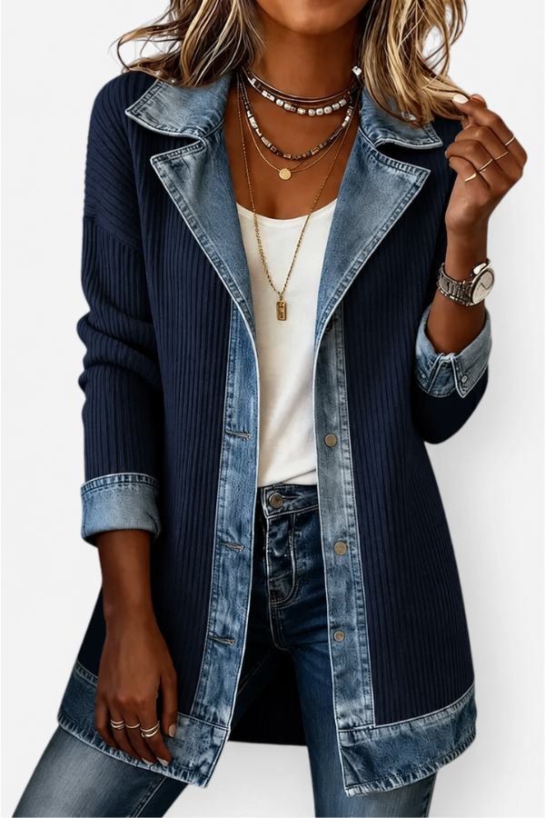 Christine – Contrast Trim Cardigan