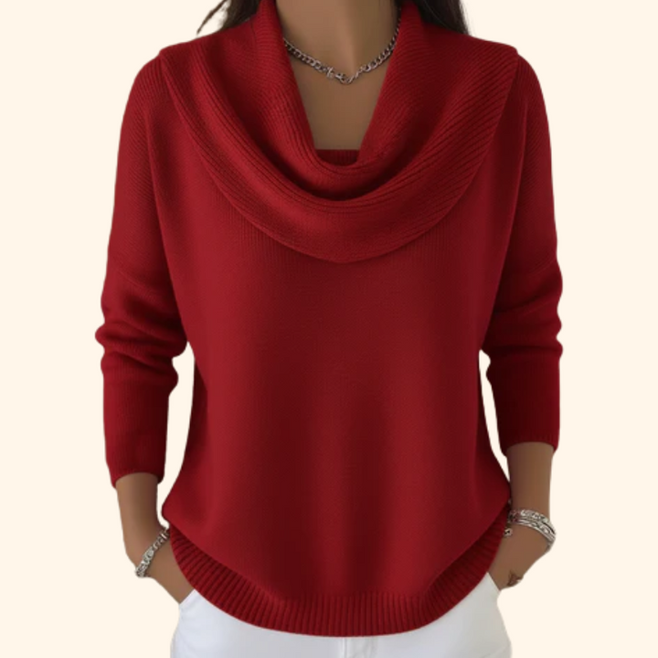Leona – Collared Sweater