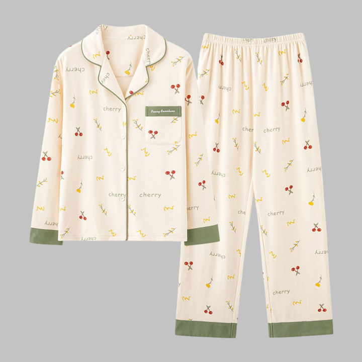 Jill – Cosy Long Sleeve Top and Pants Loungewear Set