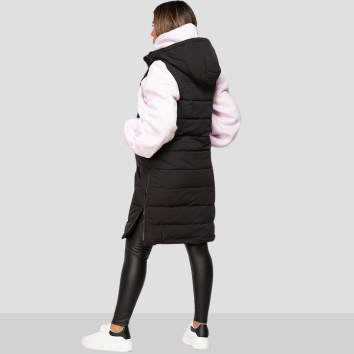 Lottie – Comfy Padded Long Hooded Puffer