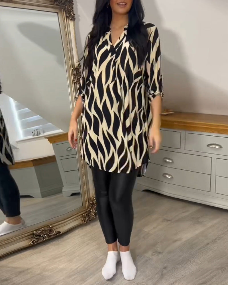Alexandra – Printed Loose Fit Top