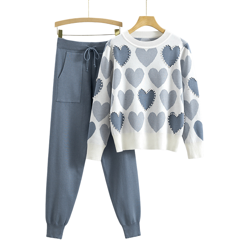 Charlene – Relaxed Smocked Top and Wide Leg Pants Set