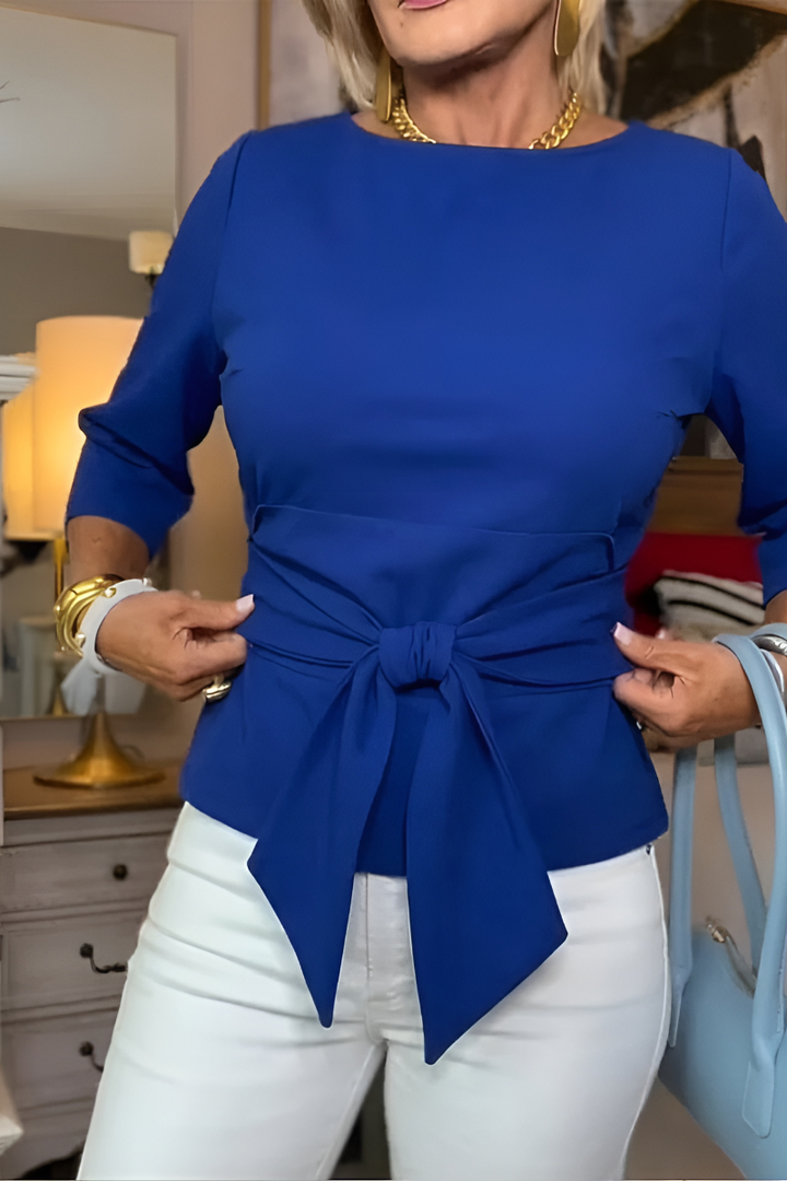 Judith – Tie Waist Flattering Top