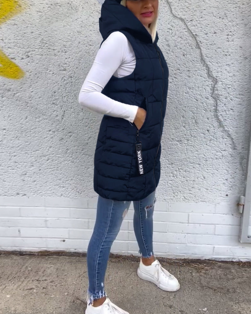 Celeste – Sleeveless Puffer Jacket
