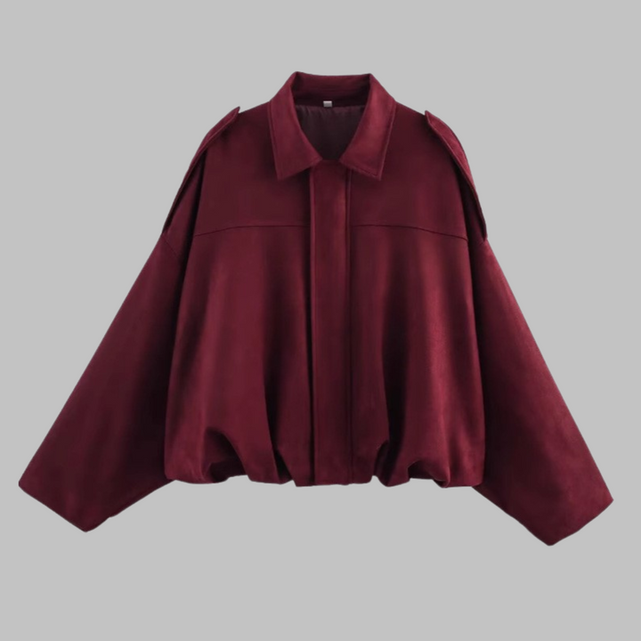 Eileen – Oversized Hooded Pullover Jacket