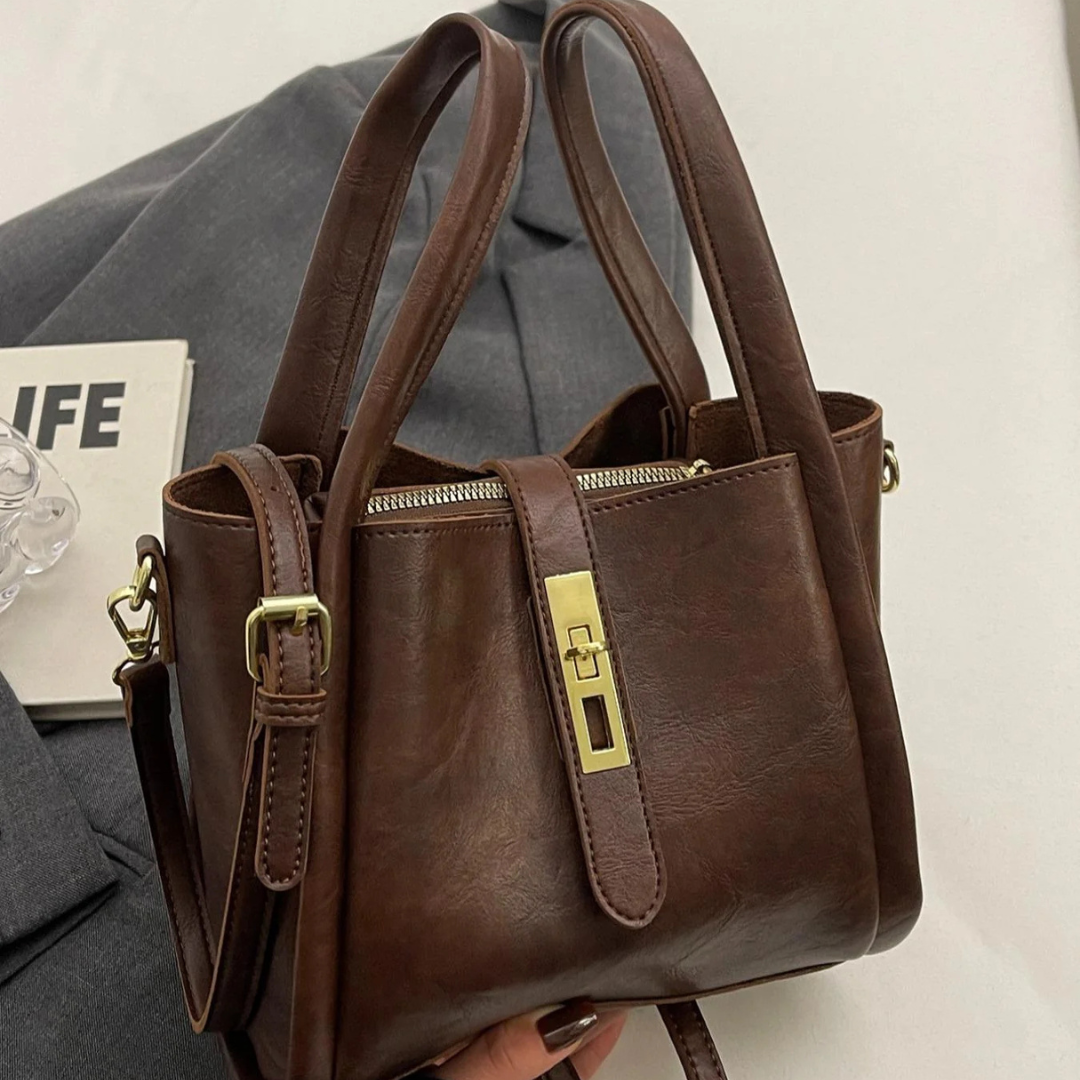 Iris – Elegant Retro Crossbody Shoulder Handbag
