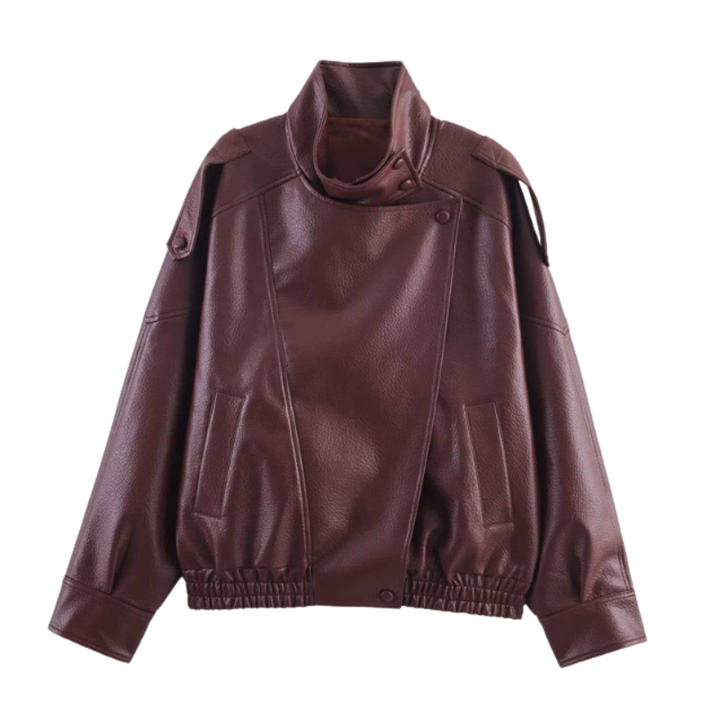 Sally – Comfortable Half-Zip Drawstring Cropped Sweatshirt