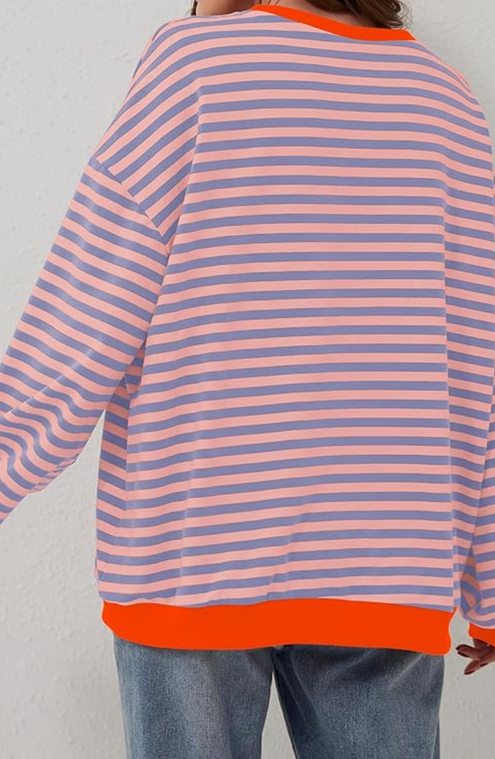 Cynthia – Playful Striped Sweater