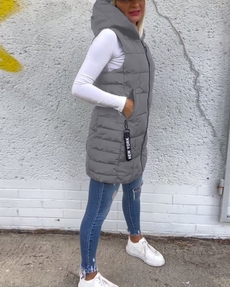 Celeste – Sleeveless Puffer Jacket