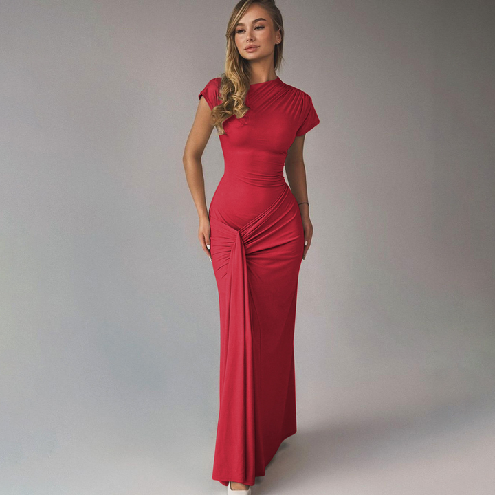 Joan – Elegant Mermaid Hem Long Sleeve Bodycon Dress