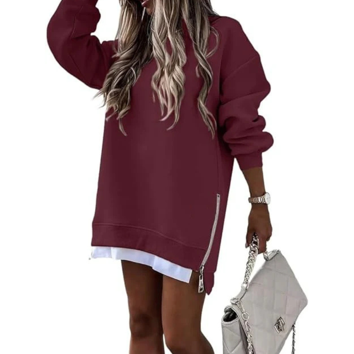Eileen – Asymmetric Button Cardigan