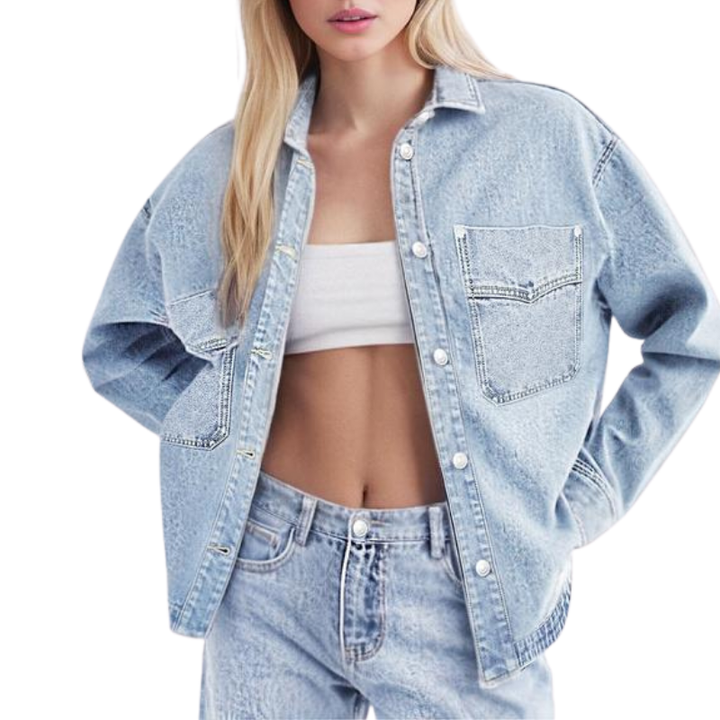 Sharon – Solid Zip-Up Collared Workout Jacket