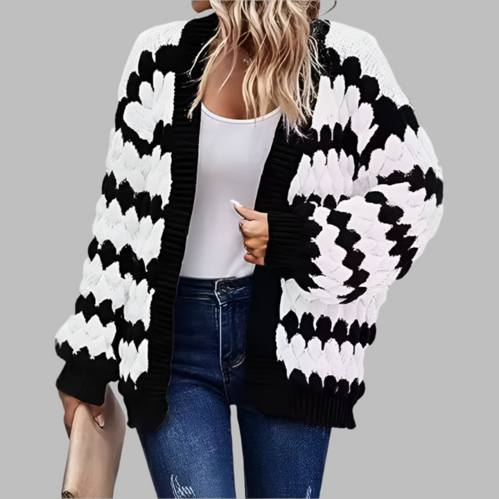Isobel – Casual Long Sleeve Drop Shoulder Cardigan