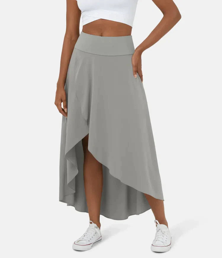 Amelie – Elegant Asymmetric Midi Skirt