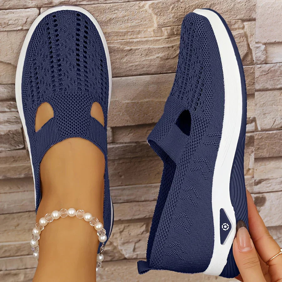 Edna – Knit Slip-On Comfort Sneakers