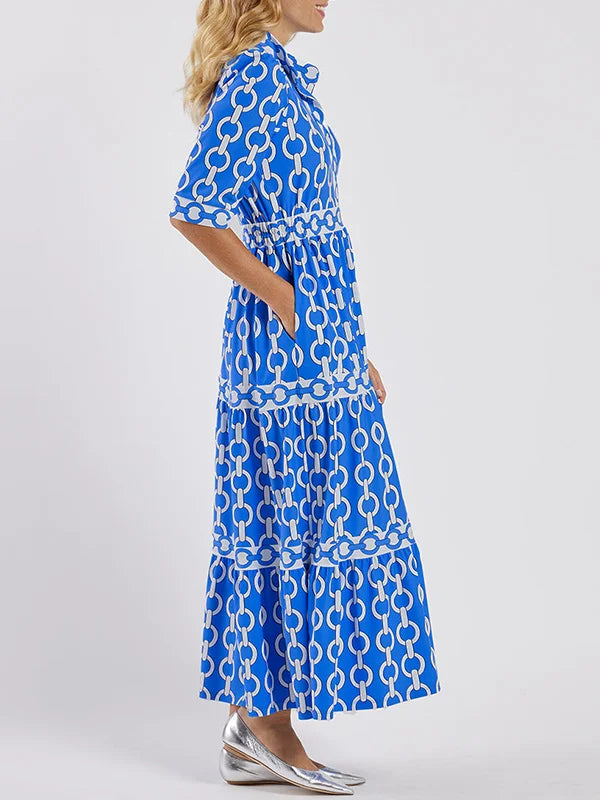 Cynthia – Chain Link Midi Dress